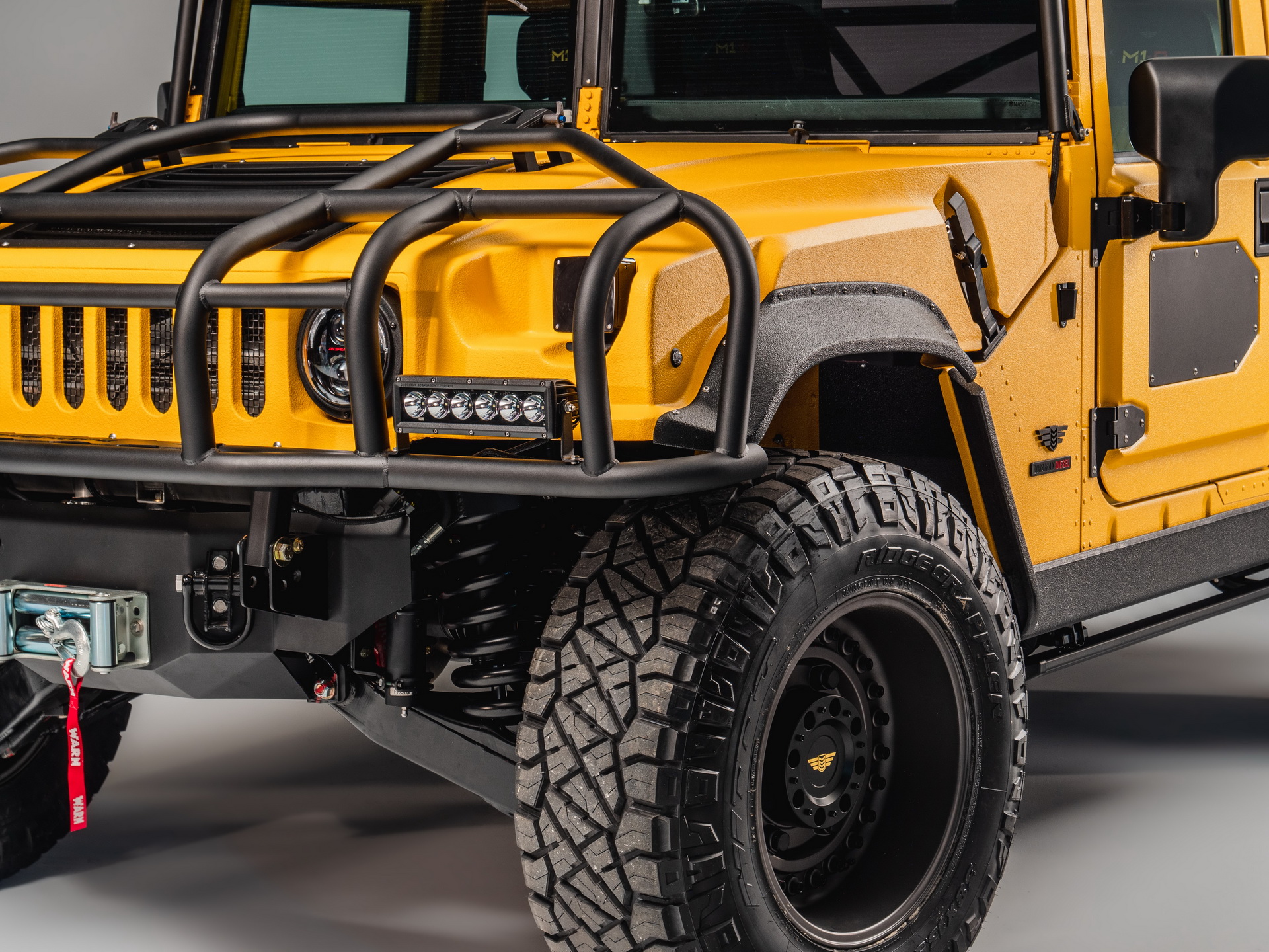 Mil-Spec’s First Hummer M1-R Is A Bright Yellow 800 HP Supertruck With A $400k Price Tag