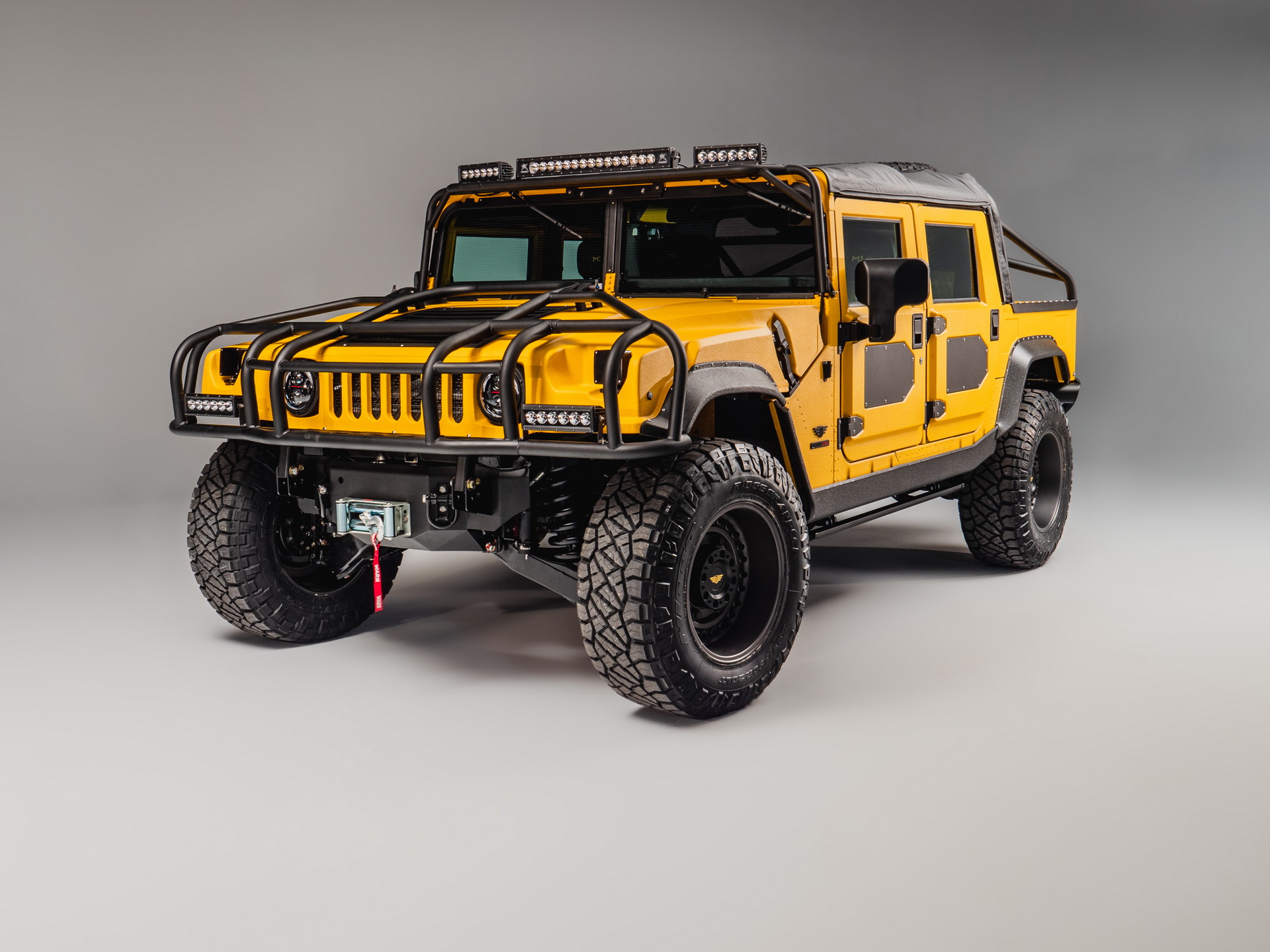 Mil-Spec’s First Hummer M1-R Is A Bright Yellow 800 HP Supertruck With A $400k Price Tag
