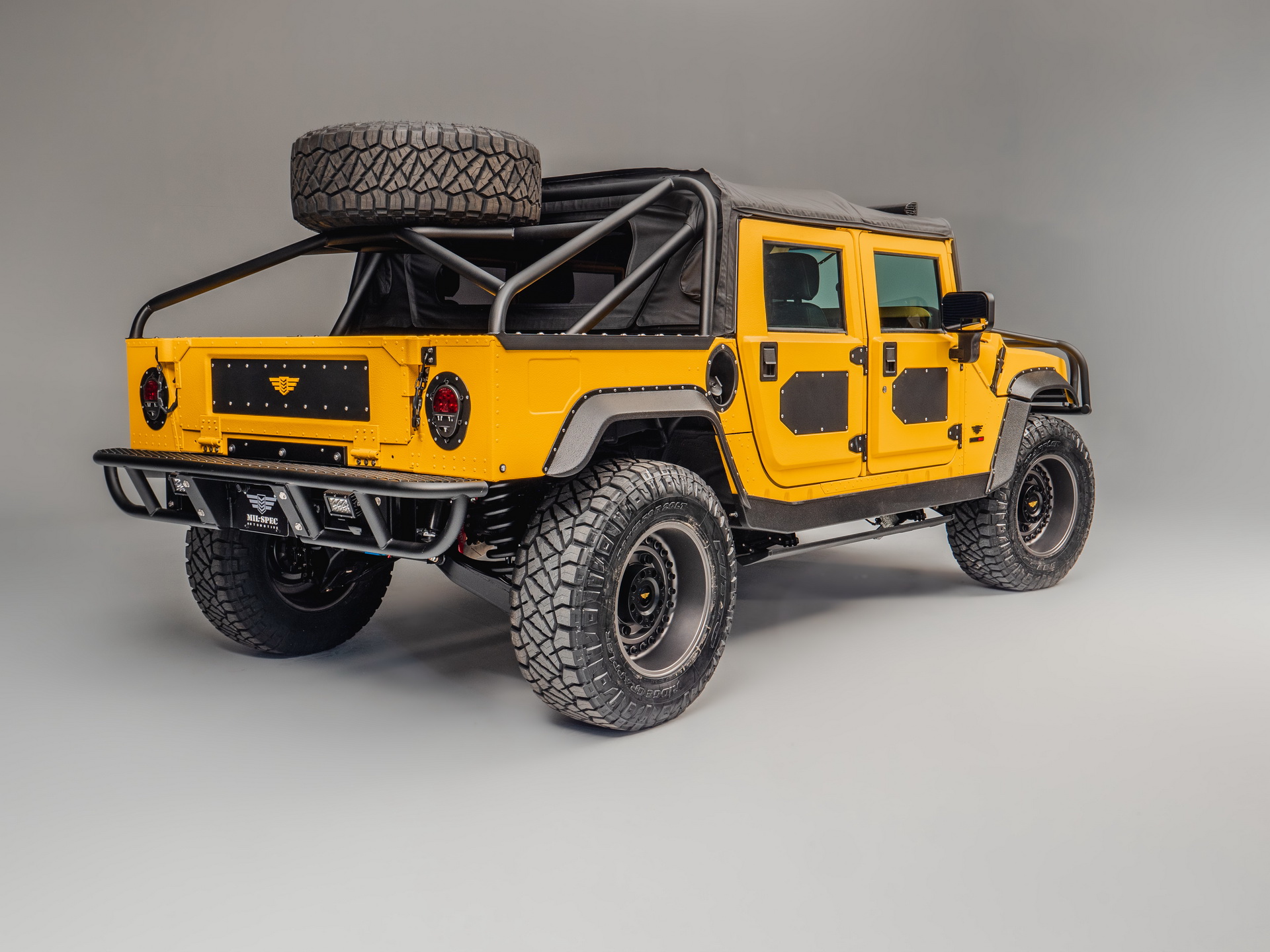 Mil-Spec’s First Hummer M1-R Is A Bright Yellow 800 HP Supertruck With A $400k Price Tag