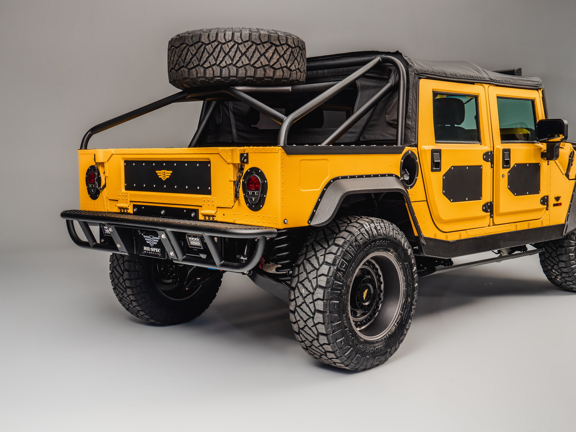 Mil-Spec’s First Hummer M1-R Is A Bright Yellow 800 HP Supertruck With A $400k Price Tag