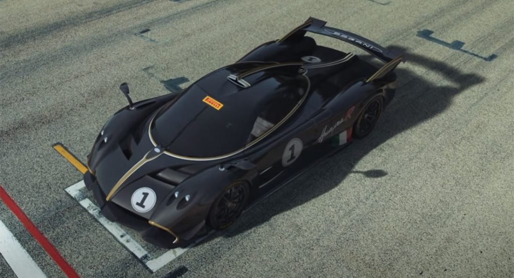  Pagani Has Released A Video Of An Animated Huayra R Lapping Imola