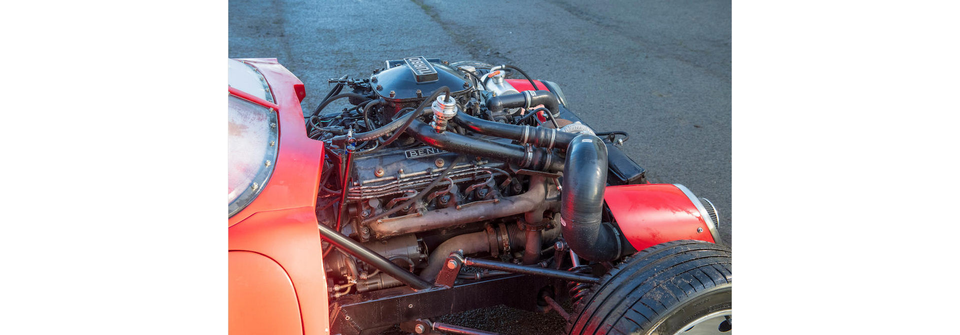 Bizarro Porsche 911T Hotrod Has A Front-Mounted 6.75-Liter Bentley V8
