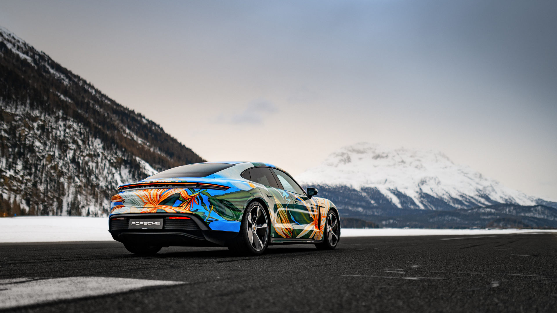 Porsche Taycan 4S Art Car Heading To Auction Next Month