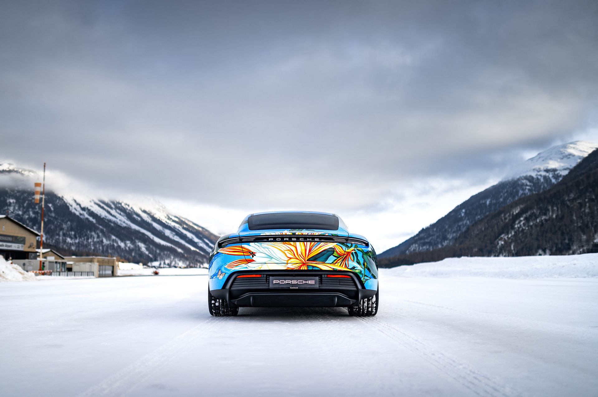 Porsche Taycan 4S Art Car Heading To Auction Next Month