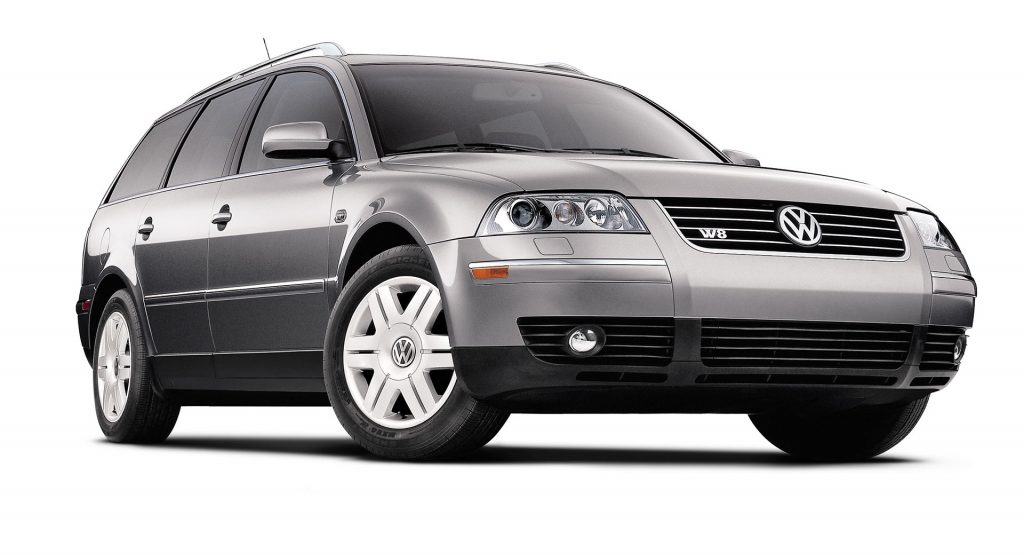  The Volkswagen Passat W8 Was A 275 HP Family Sedan With A Rather Unusual Engine