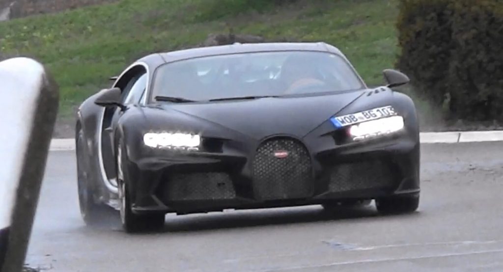 Mysterious Bugatti Chiron Prototype Spied In Motion – What Are They Planning Now?