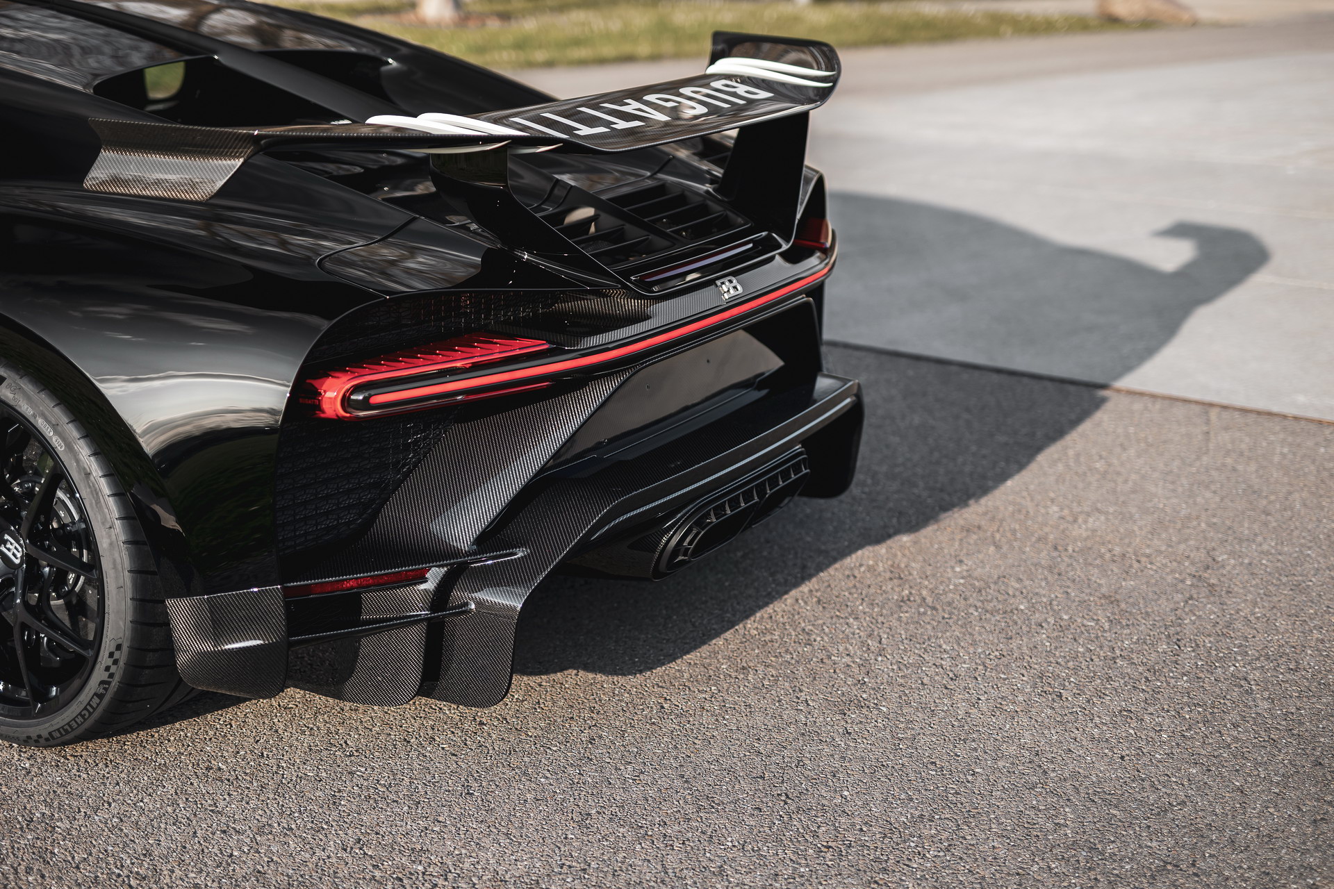 Bugatti Chiron Production Reaches 300, Milestone Car Is A Black Pur Sport