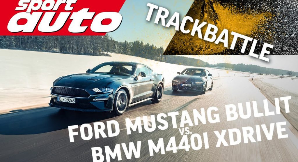 Can Ford’s Mustang Bullit Keep Up With The BMW M440i xDrive Coupe At The Track?