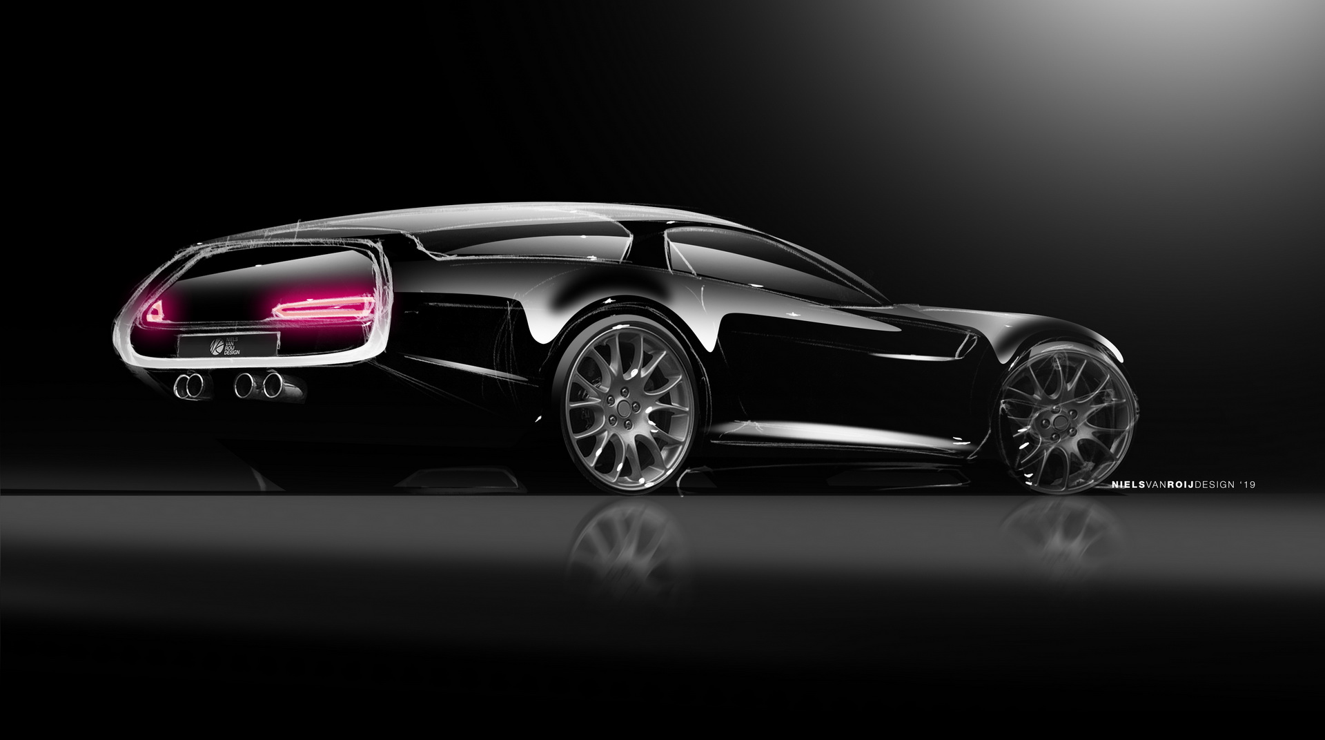 Niels Van Roij Teases Daytona Shooting Brake Hommage With Modern Exotic Underpinnings