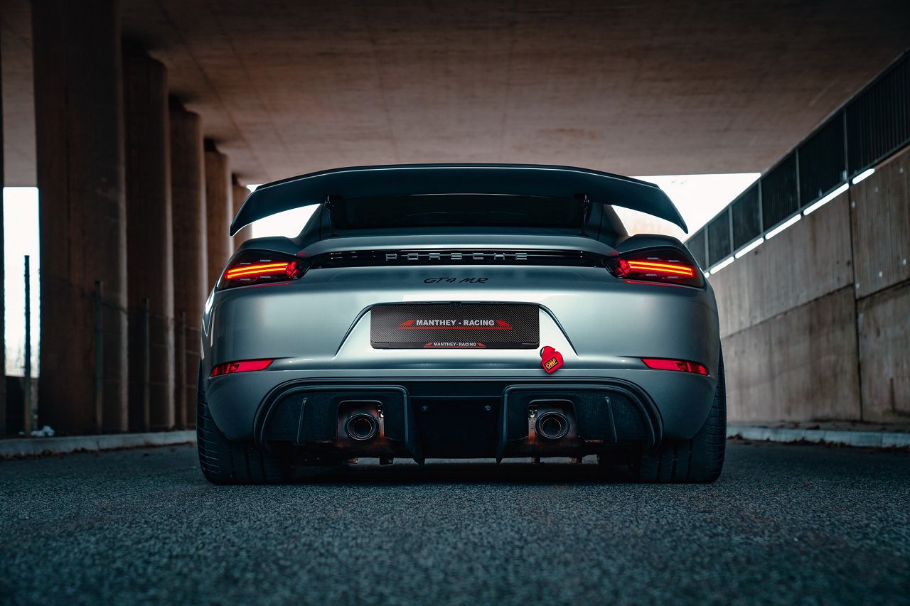 Porsche 718 Cayman GT4 Gets A Track Suit From Manthey Racing
