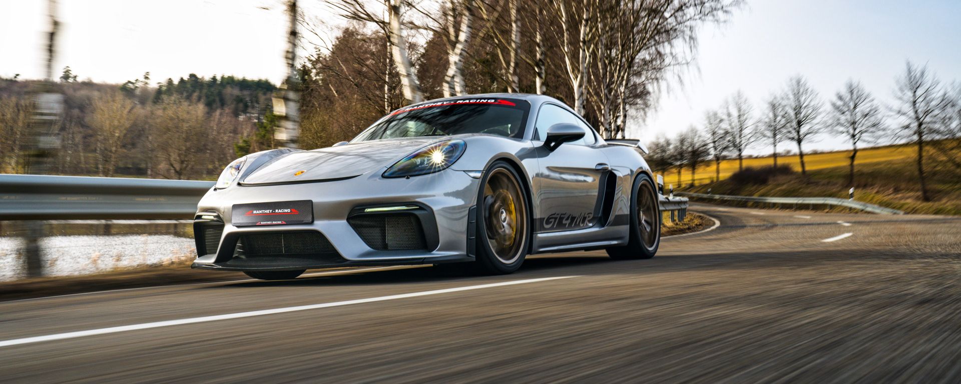 Porsche 718 Cayman GT4 Gets A Track Suit From Manthey Racing