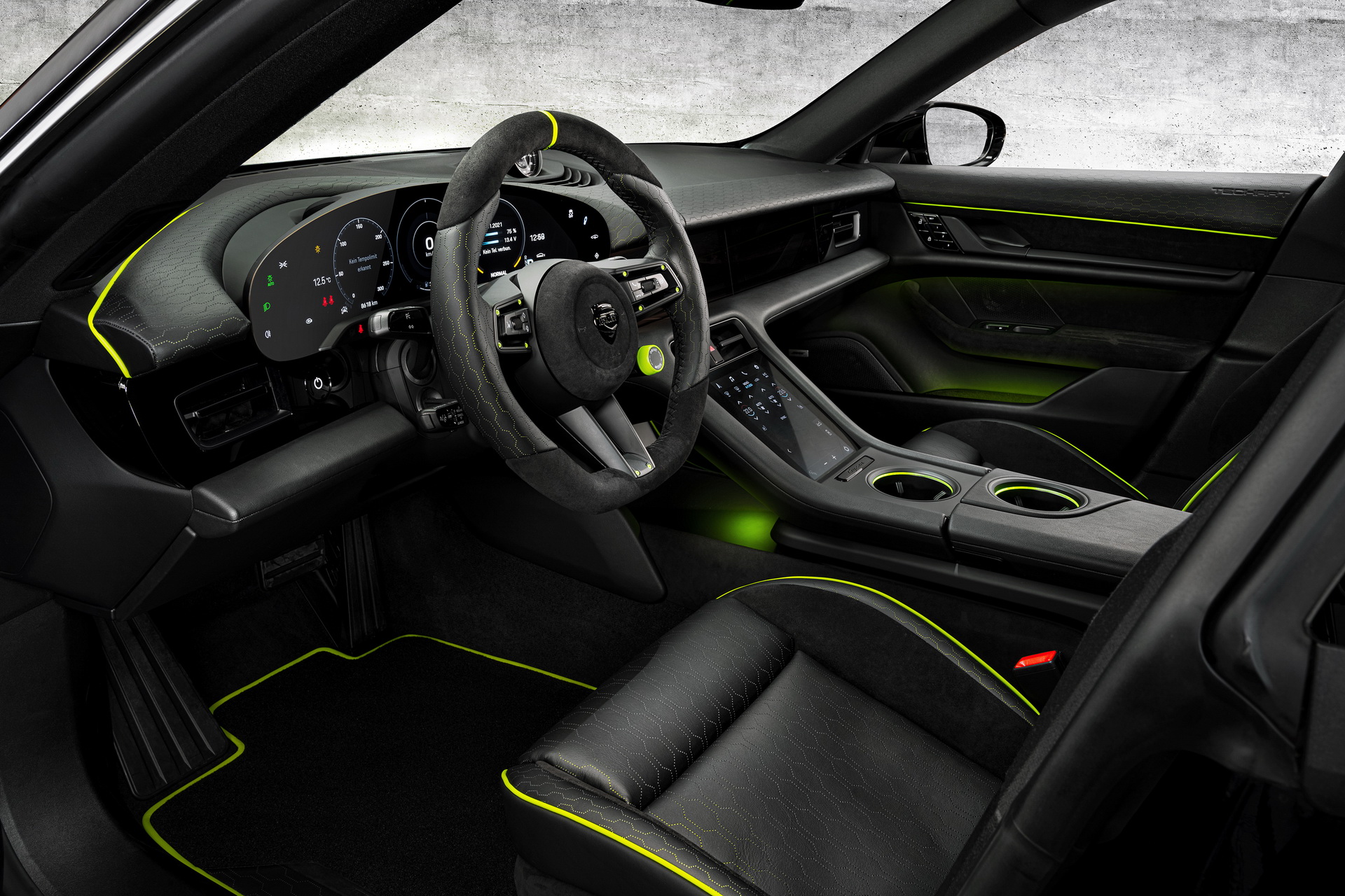 TechArt Revisits The Porsche Taycan, Gives It A Custom Interior