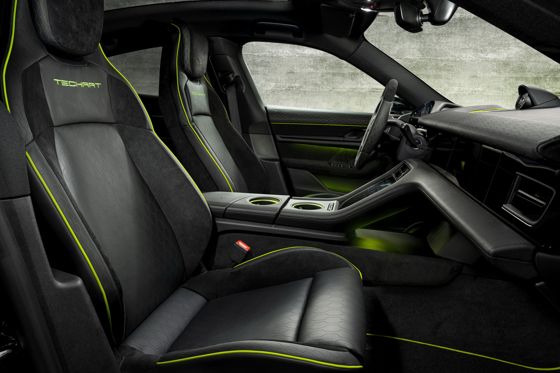 TechArt Revisits The Porsche Taycan, Gives It A Custom Interior
