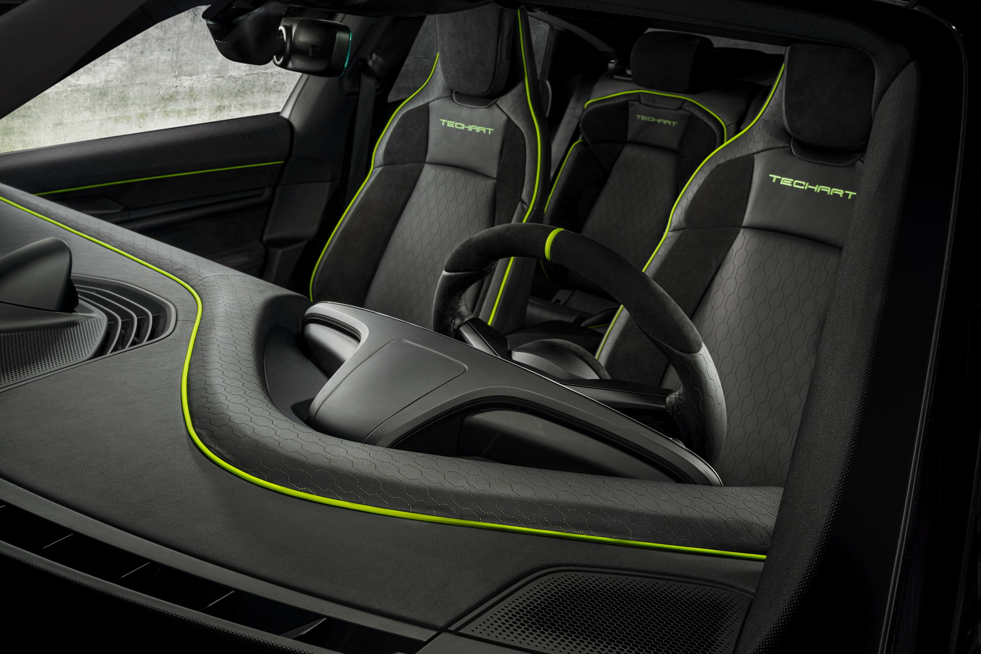 TechArt Revisits The Porsche Taycan, Gives It A Custom Interior
