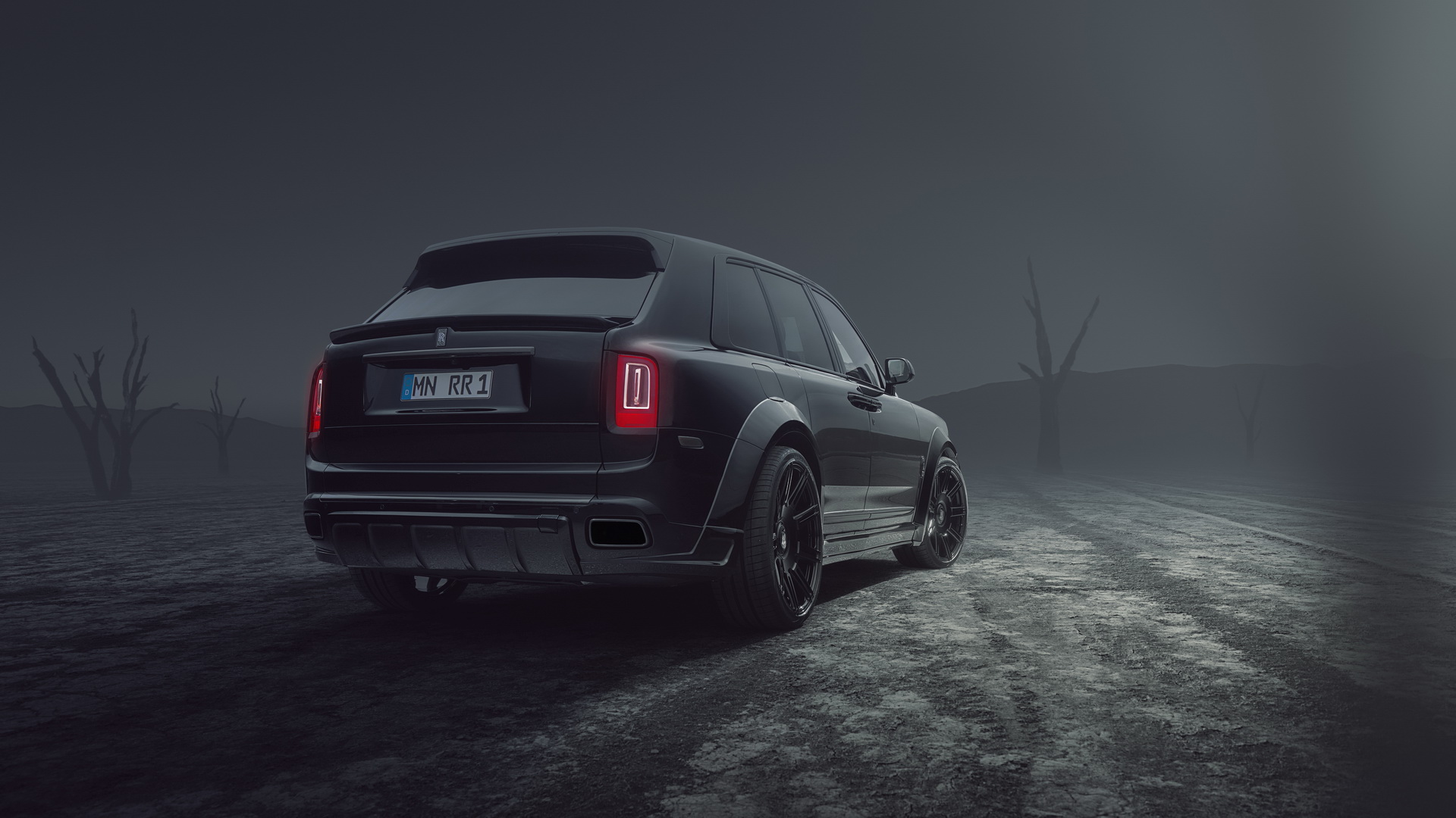 Rolls-Royce Cullinan Black Badge Gets A Sinister Widebody Makeover, Extra Oomph From Spofec