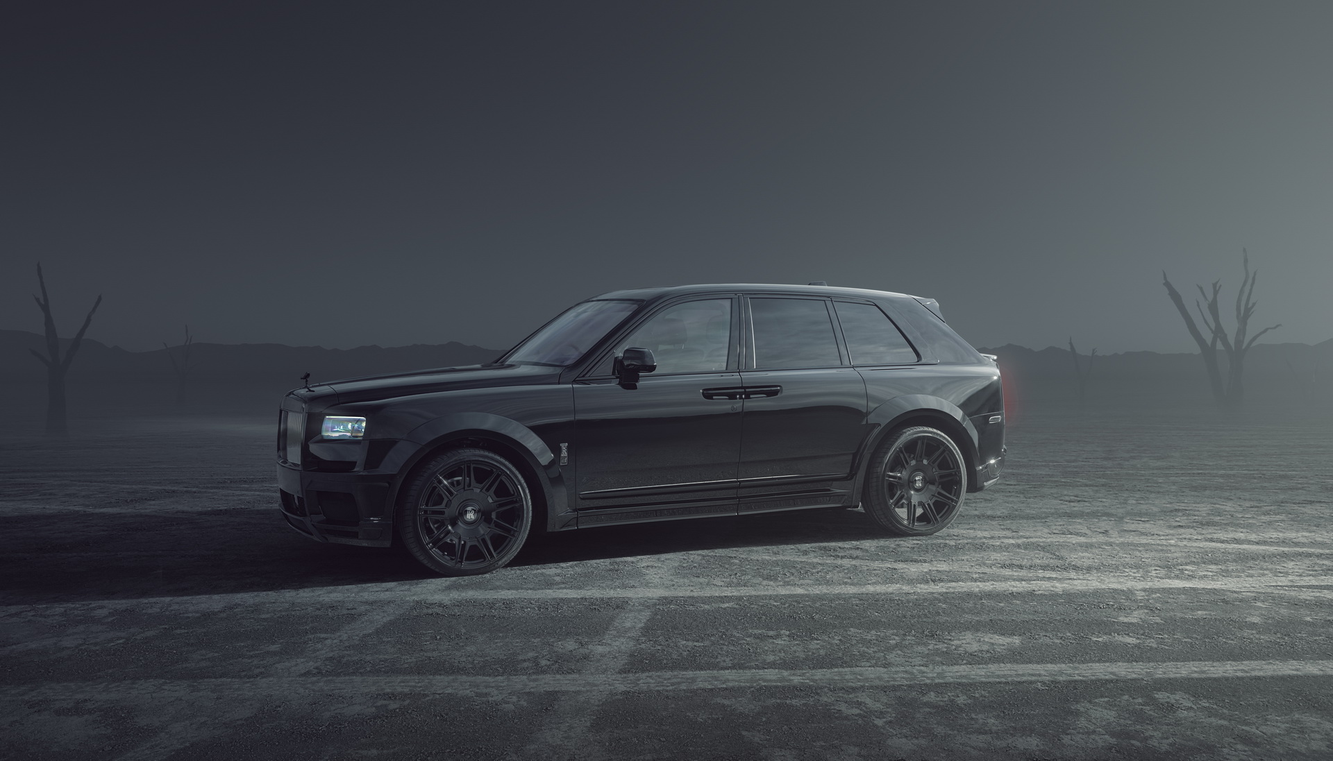 Rolls-Royce Cullinan Black Badge Gets A Sinister Widebody Makeover, Extra Oomph From Spofec
