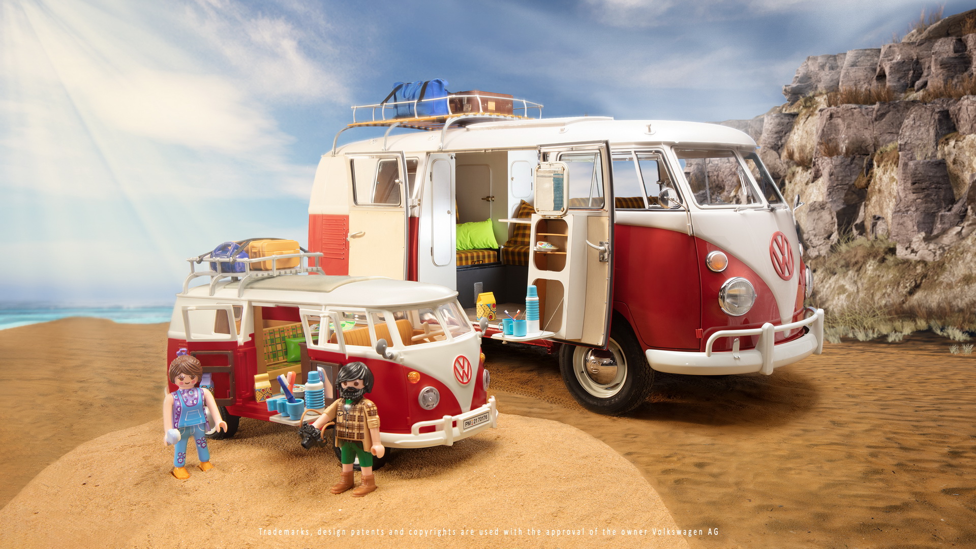 Playmobil VW T1 Camping Bus Is A Pristine Double-Digit Bulli On A 1:18 Scale