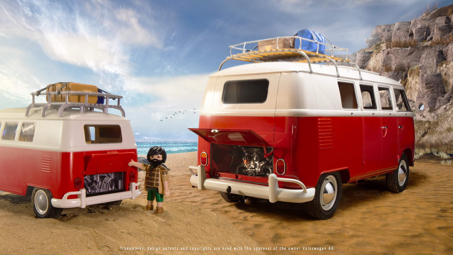 Playmobil VW T1 Camping Bus Is A Pristine Double-Digit Bulli On A 1:18 Scale