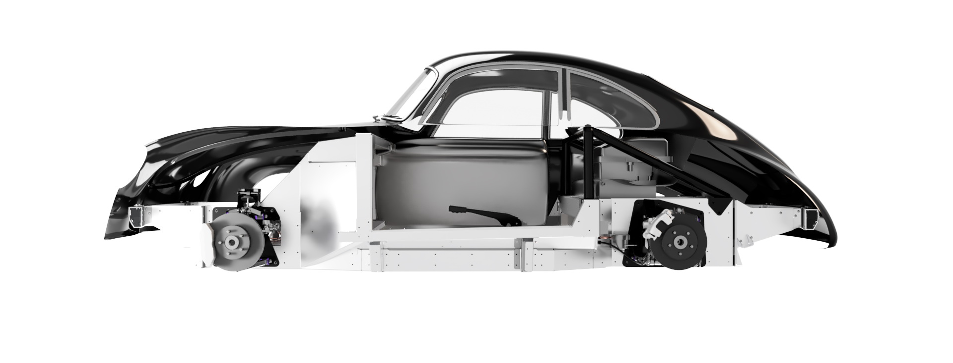 WEVC Coupe Is A New Electric Sports Car That Looks Like A Classic Porsche And Costs £81,250