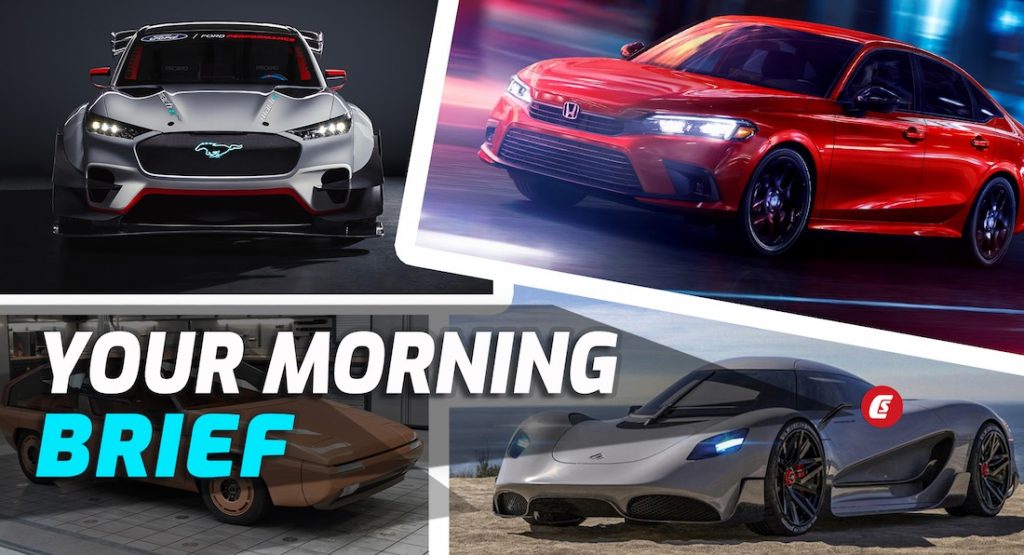 2022 Honda Civic, 1100-HP Hydrogen Hypercar, 715-HP AMG EQS, Mazda’s First MX Unearthed, 1400hp Mustang EV Face-Off: Your Morning Brief