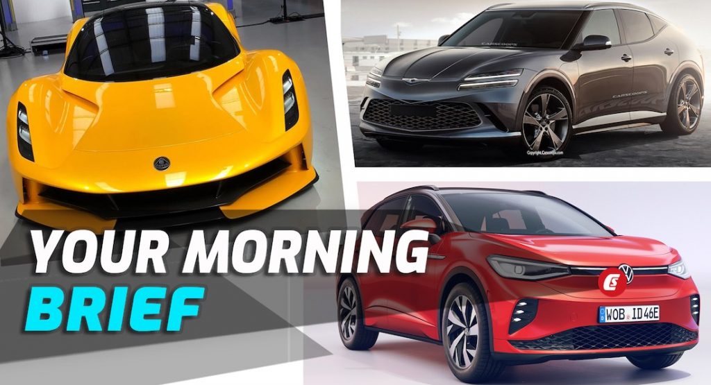  VW’s Hot ID.4 GTX, Genesis GV60 Electric Crossover, Lotus Evija In Action, Life-Size Tamiya Wild One R/C Kit: Your Morning Brief