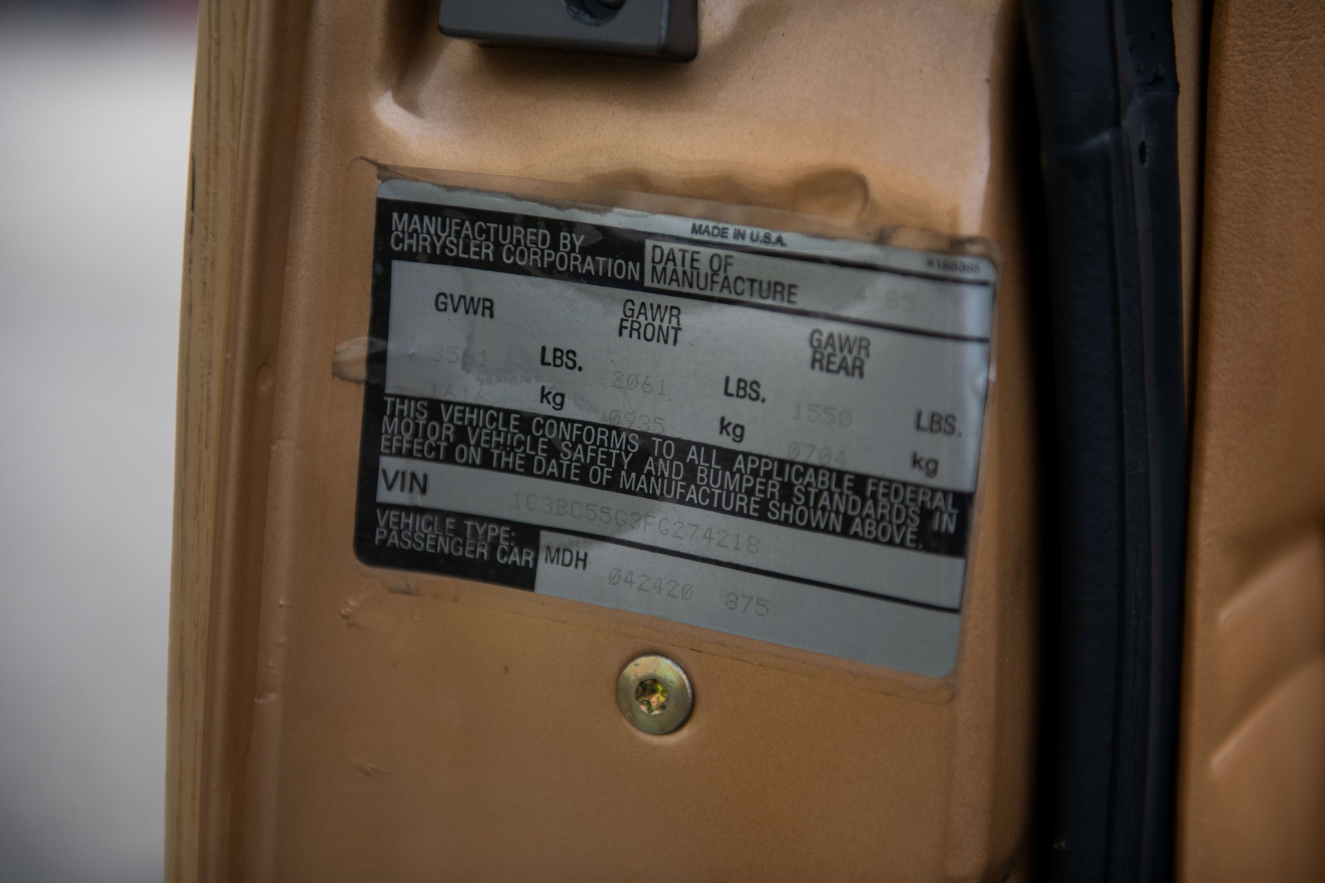 Immaculate Chrysler LeBaron Town & Country Convertible Will Bring You Back To The ’80s