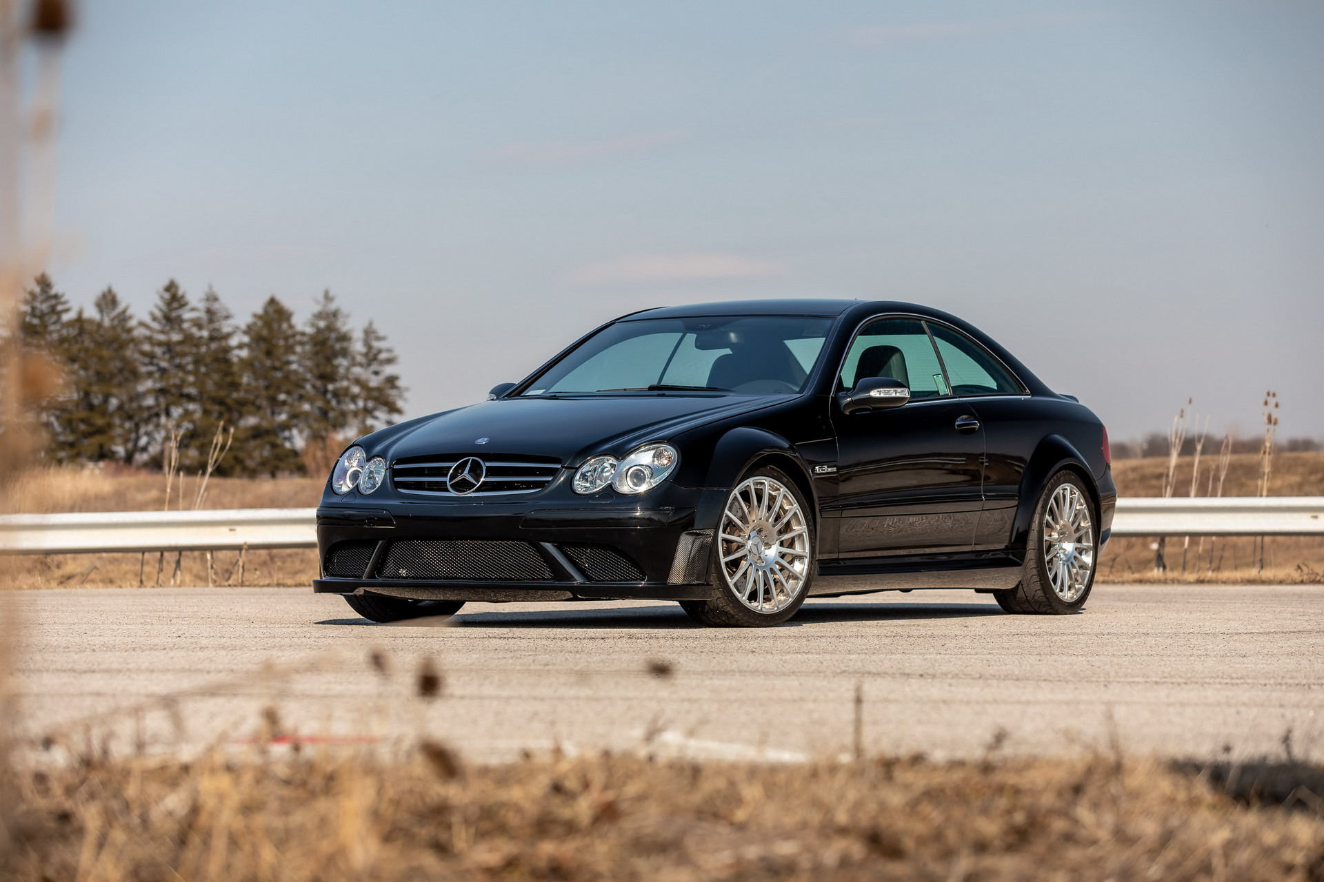 2008 Mercedes-Benz CLK 63 AMG Black Series Has The Go To Match The Show