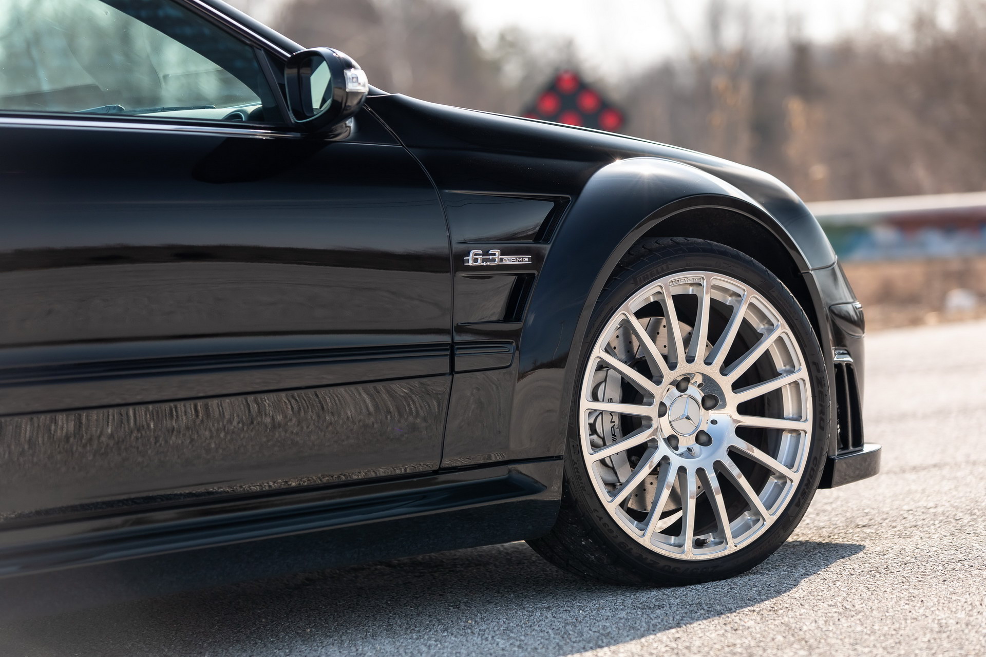 2008 Mercedes-Benz CLK 63 AMG Black Series Has The Go To Match The Show