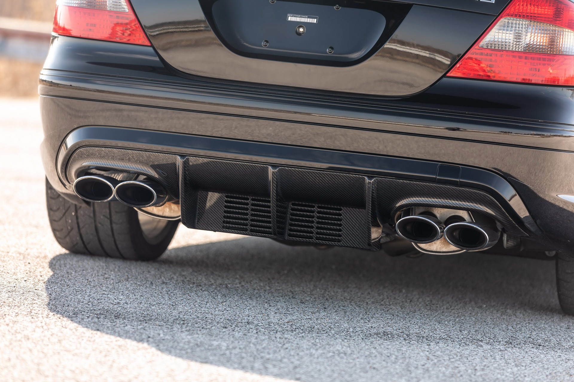 2008 Mercedes-Benz CLK 63 AMG Black Series Has The Go To Match The Show