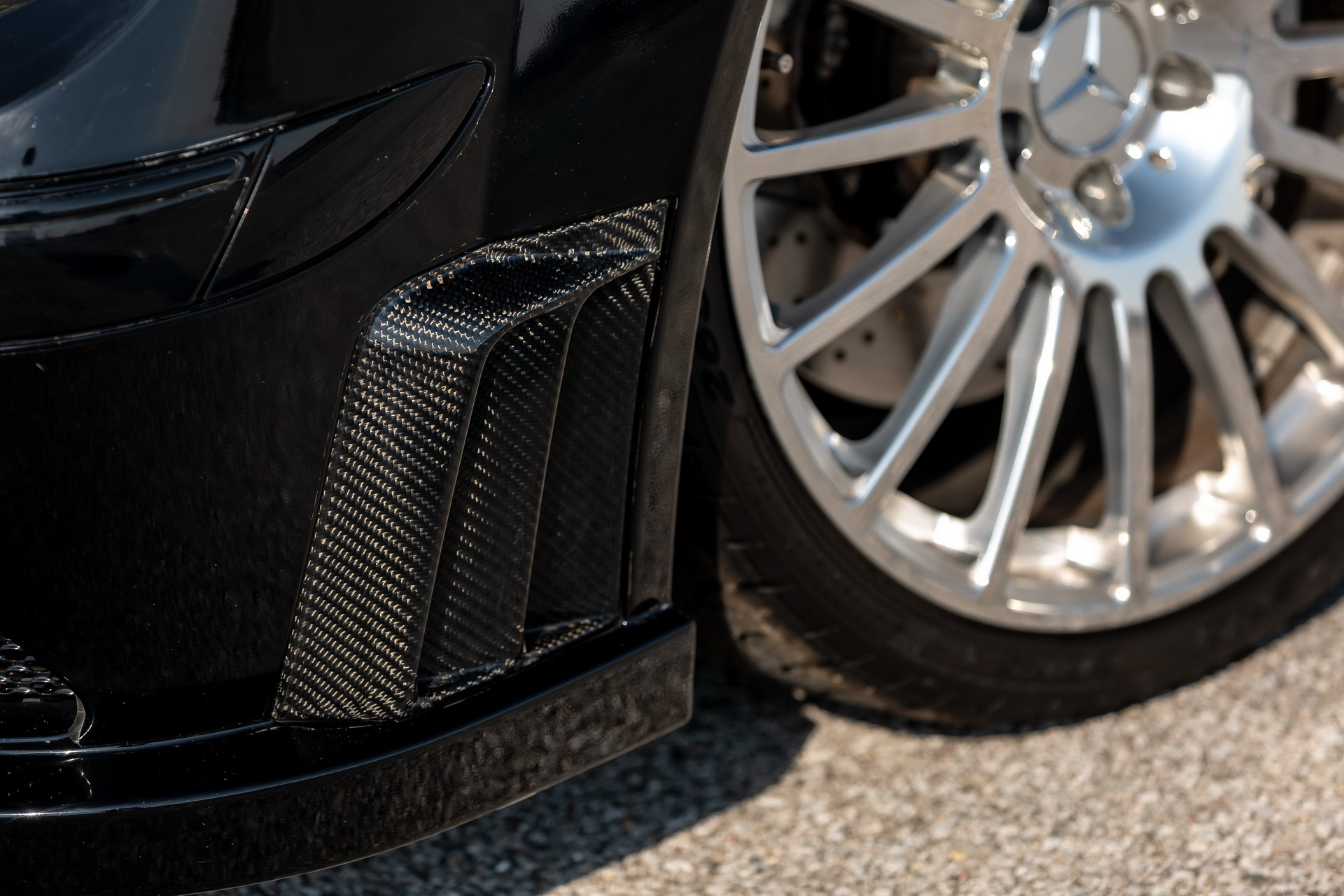 2008 Mercedes-Benz CLK 63 AMG Black Series Has The Go To Match The Show