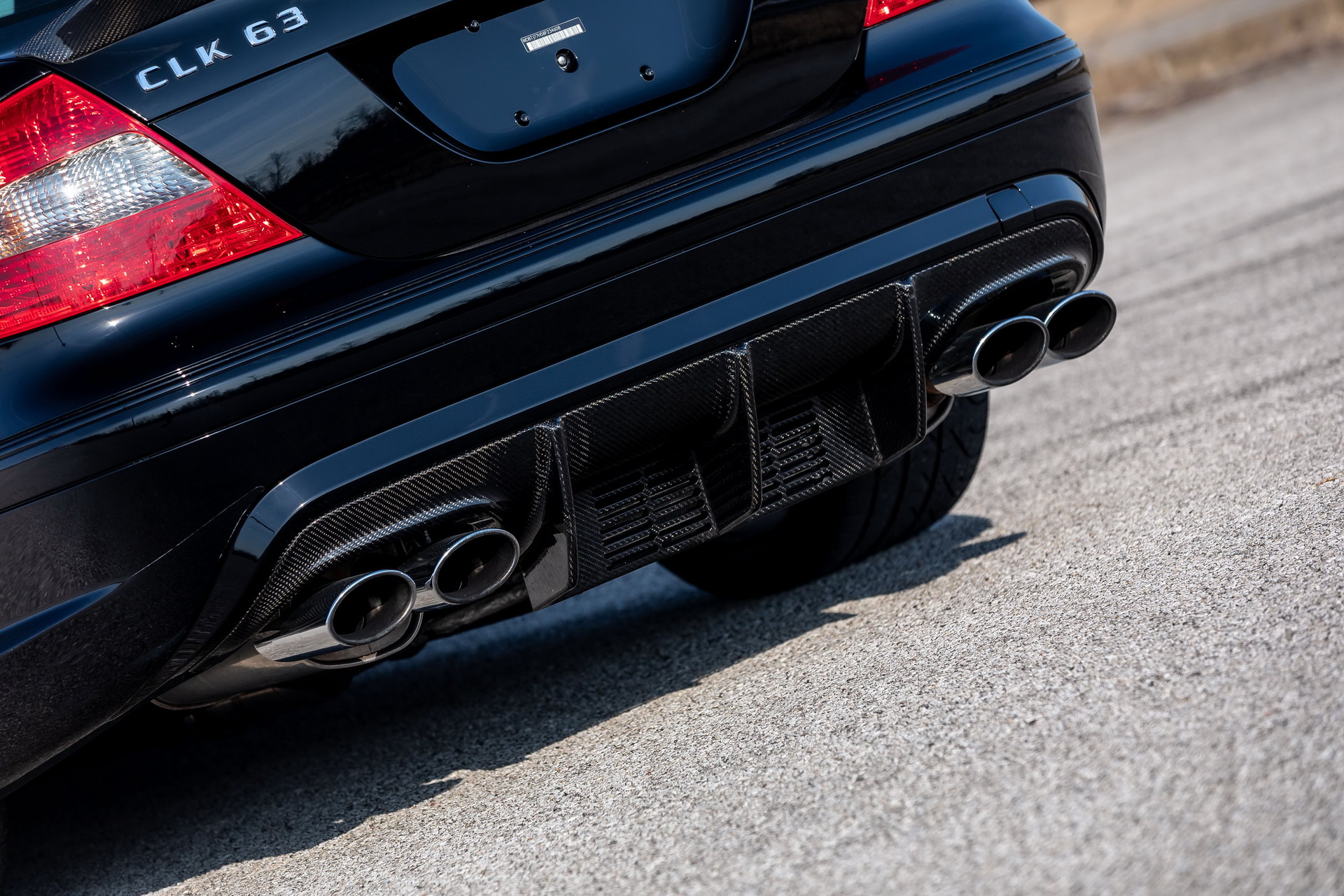 2008 Mercedes-Benz CLK 63 AMG Black Series Has The Go To Match The Show