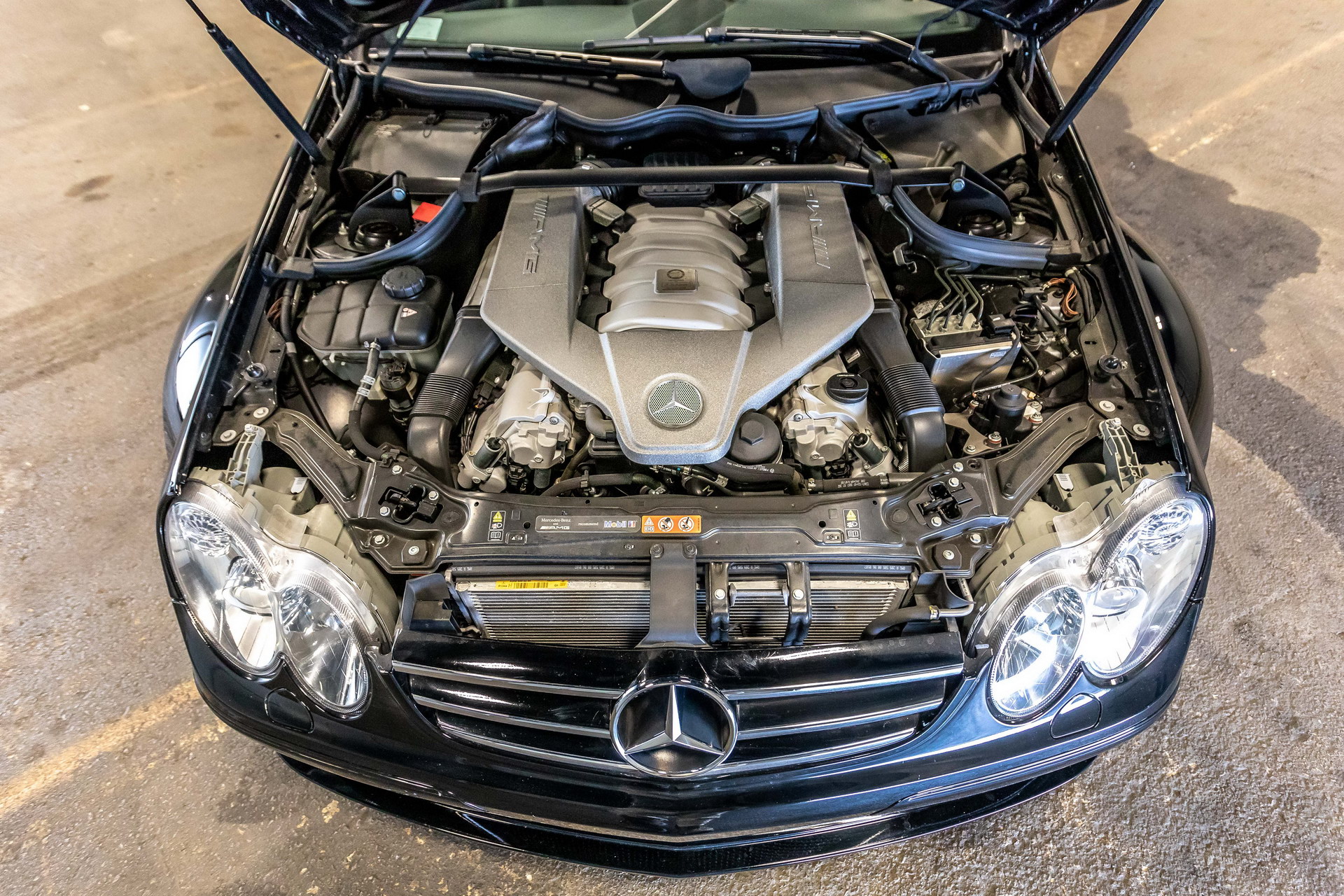2008 Mercedes-Benz CLK 63 AMG Black Series Has The Go To Match The Show
