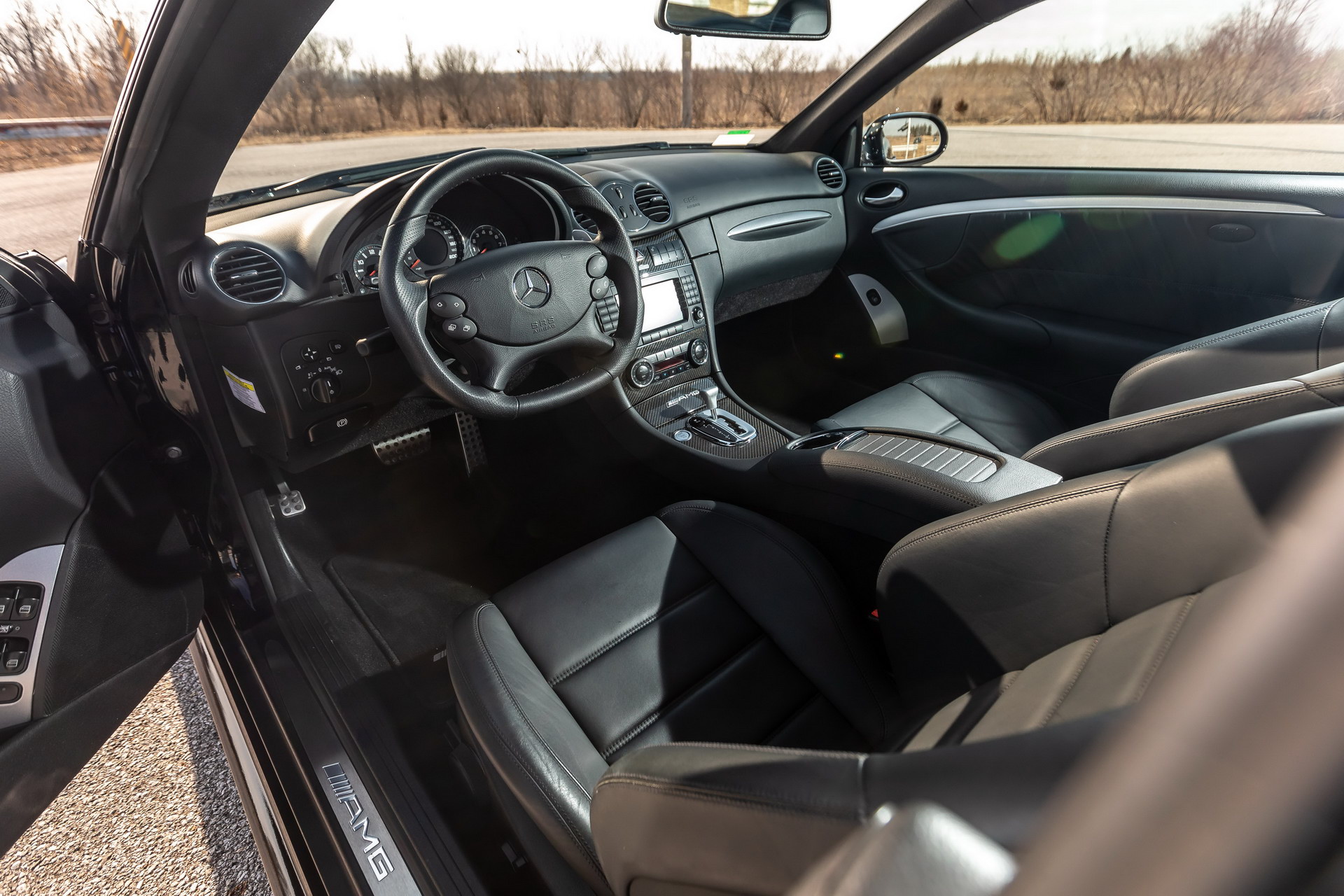 2008 Mercedes-Benz CLK 63 AMG Black Series Has The Go To Match The Show