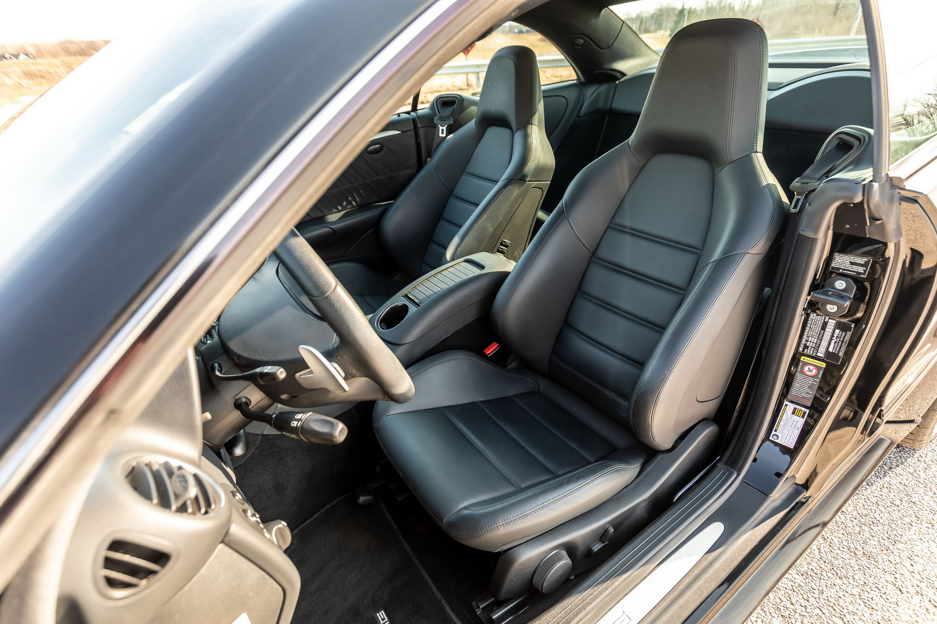 2008 Mercedes-Benz CLK 63 AMG Black Series Has The Go To Match The Show