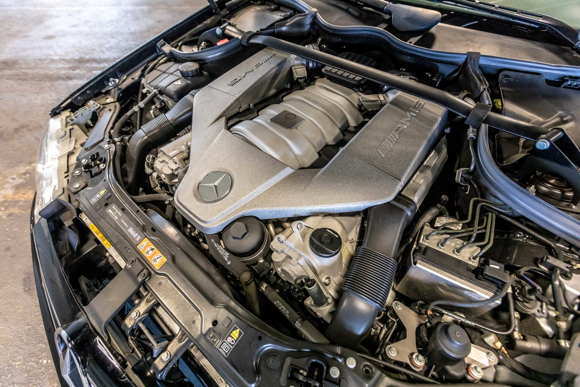 2008 Mercedes-Benz CLK 63 AMG Black Series Has The Go To Match The Show