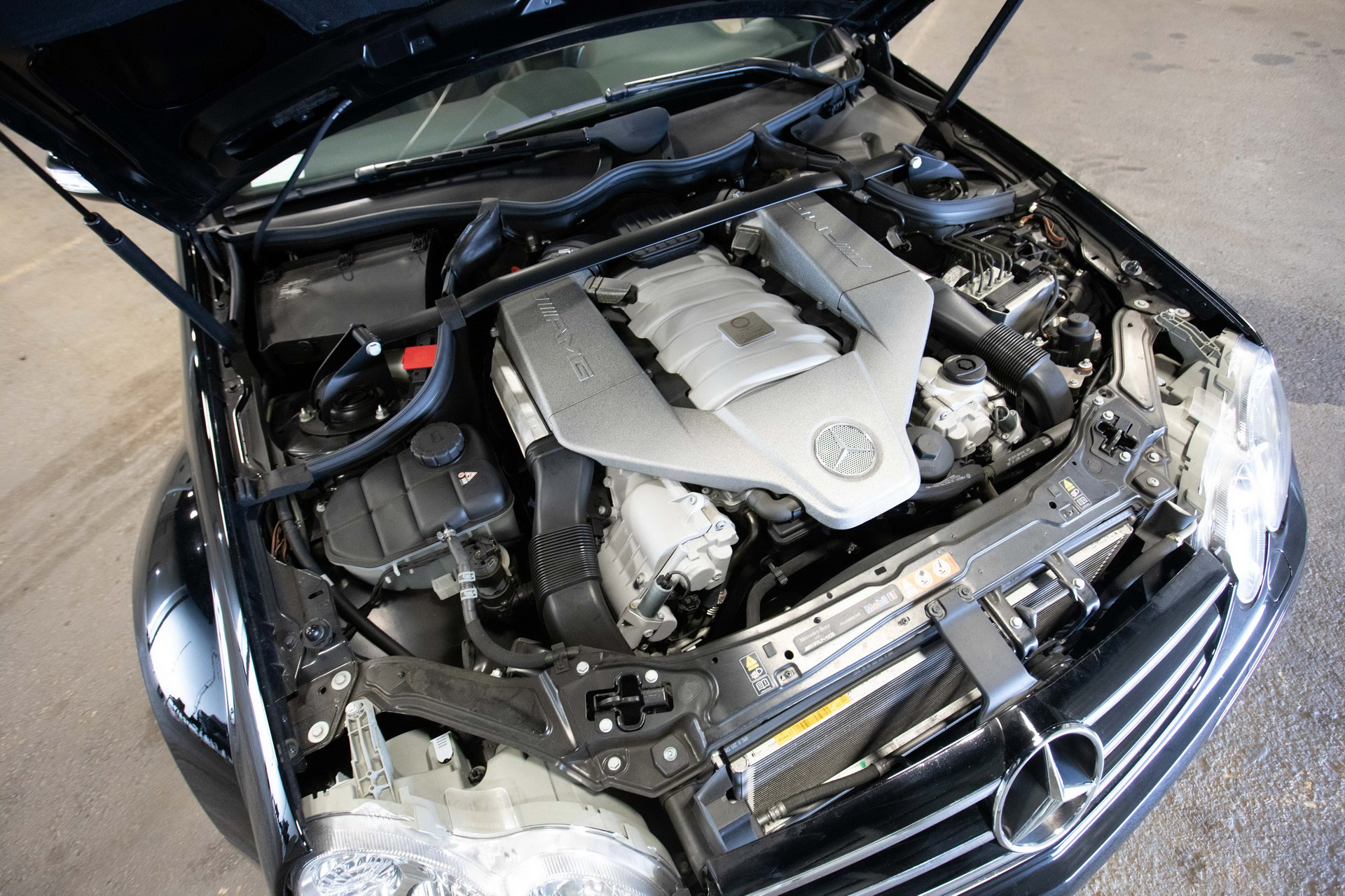 2008 Mercedes-Benz CLK 63 AMG Black Series Has The Go To Match The Show