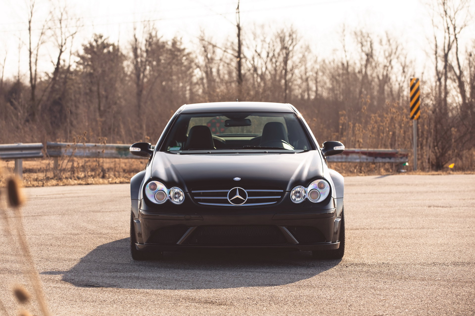 2008 Mercedes-Benz CLK 63 AMG Black Series Has The Go To Match The Show