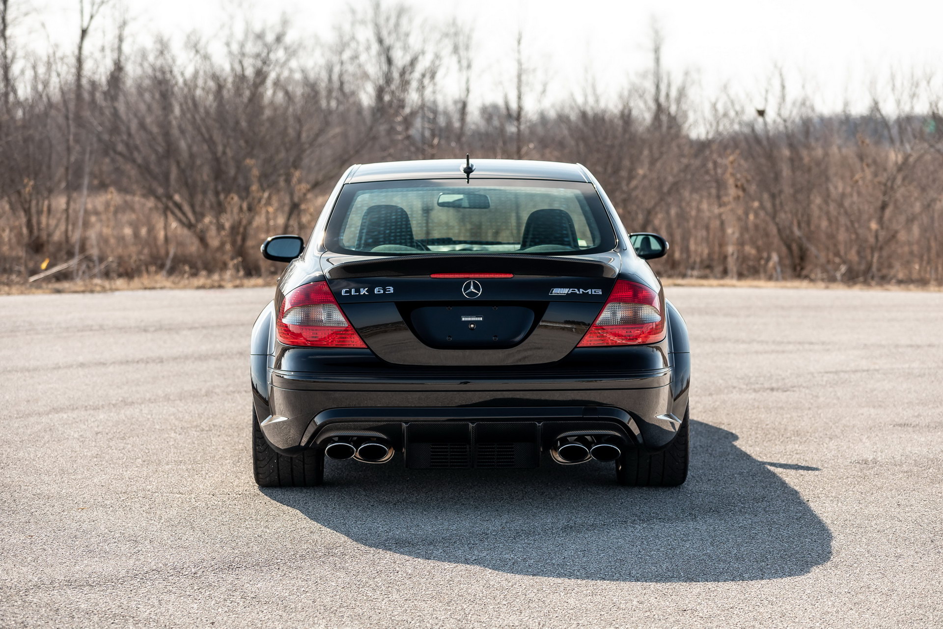 2008 Mercedes-Benz CLK 63 AMG Black Series Has The Go To Match The Show