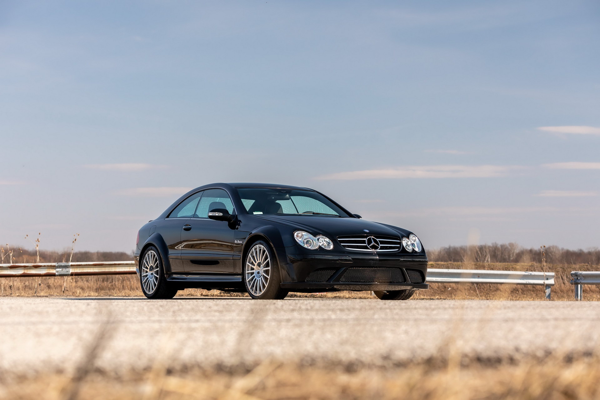 2008 Mercedes-Benz CLK 63 AMG Black Series Has The Go To Match The Show