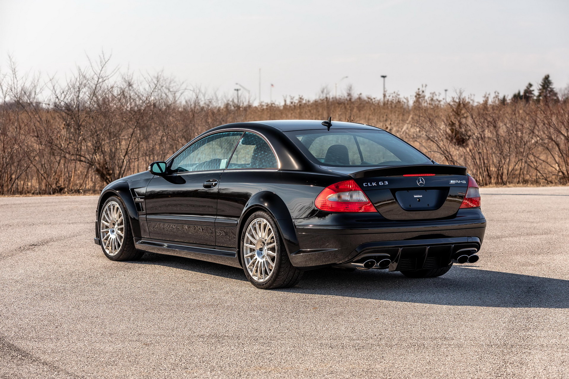 2008 Mercedes-Benz CLK 63 AMG Black Series Has The Go To Match The Show