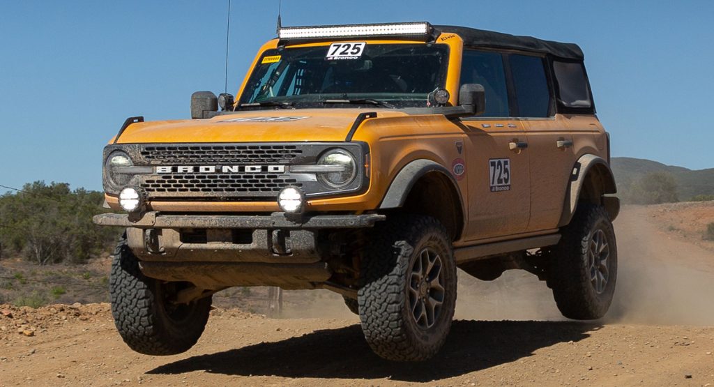  2021 Ford Bronco Finishes Third In Class At NORRA Mexican 1000 Rally