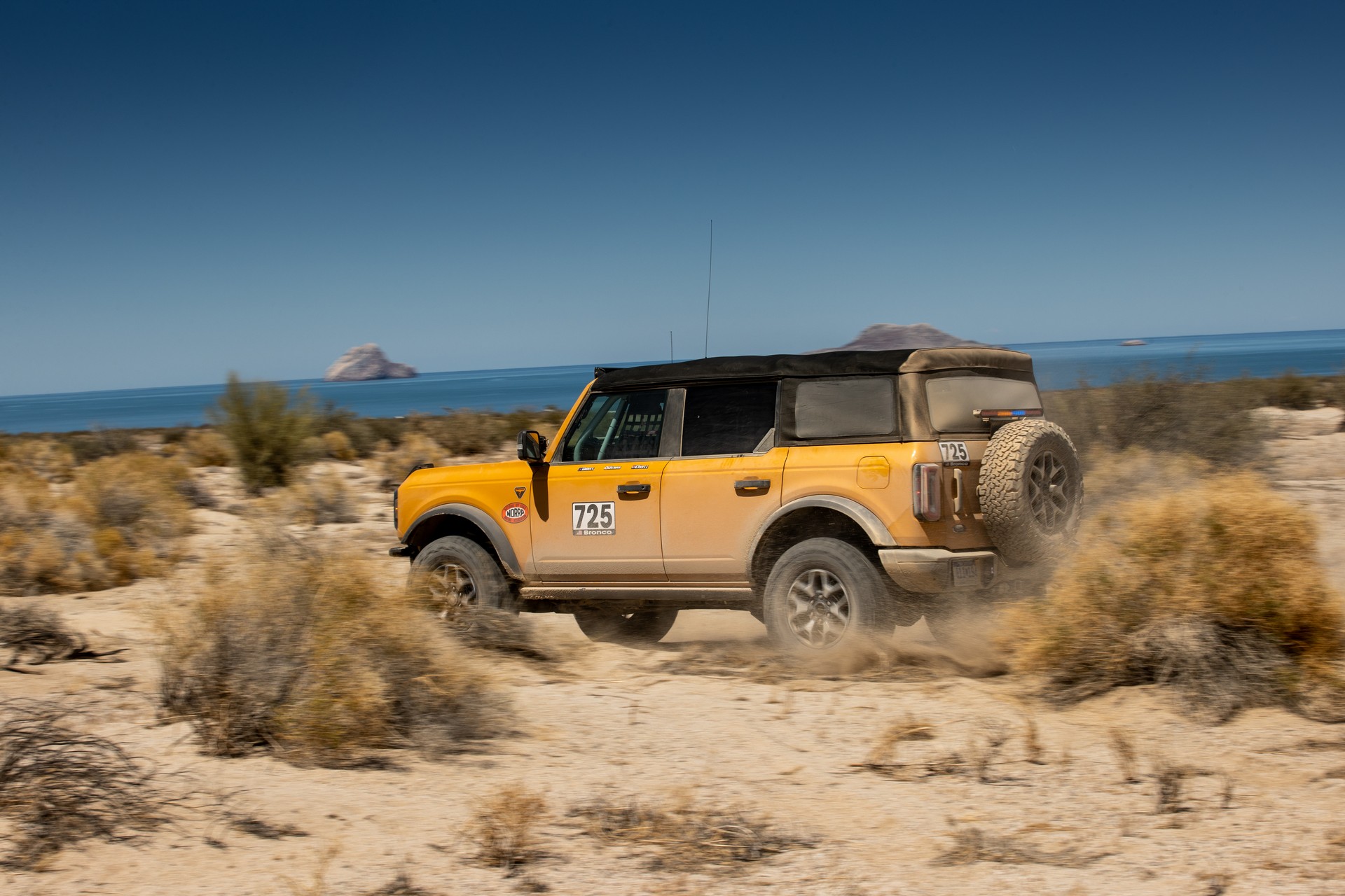 2021 Ford Bronco Finishes Third In Class At NORRA Mexican 1000 Rally
