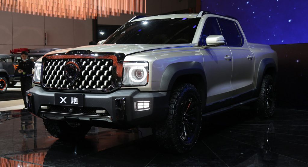  Great Wall’s Truck X Cannon Pickup Is Ready To Conquer China’s Wilderness