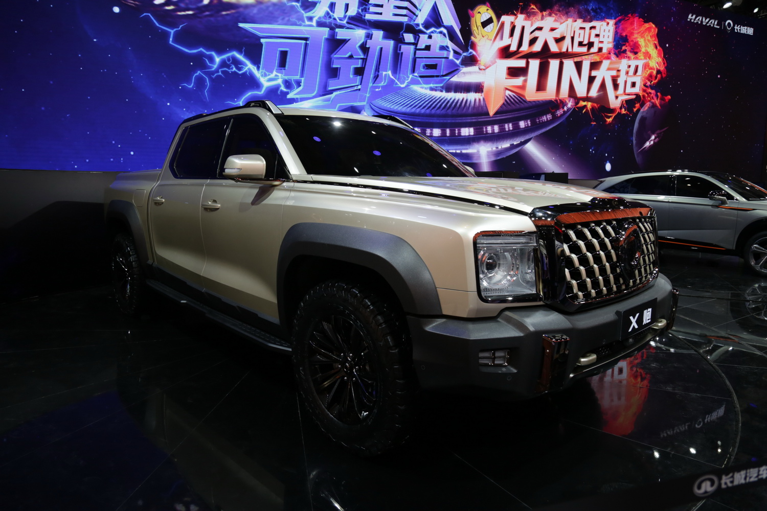 Great Wall’s Truck X Cannon Pickup Is Ready To Conquer China’s Wilderness