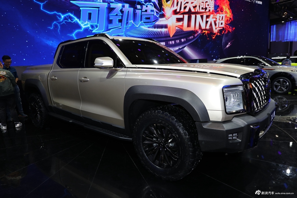 Great Wall’s Truck X Cannon Pickup Is Ready To Conquer China’s Wilderness