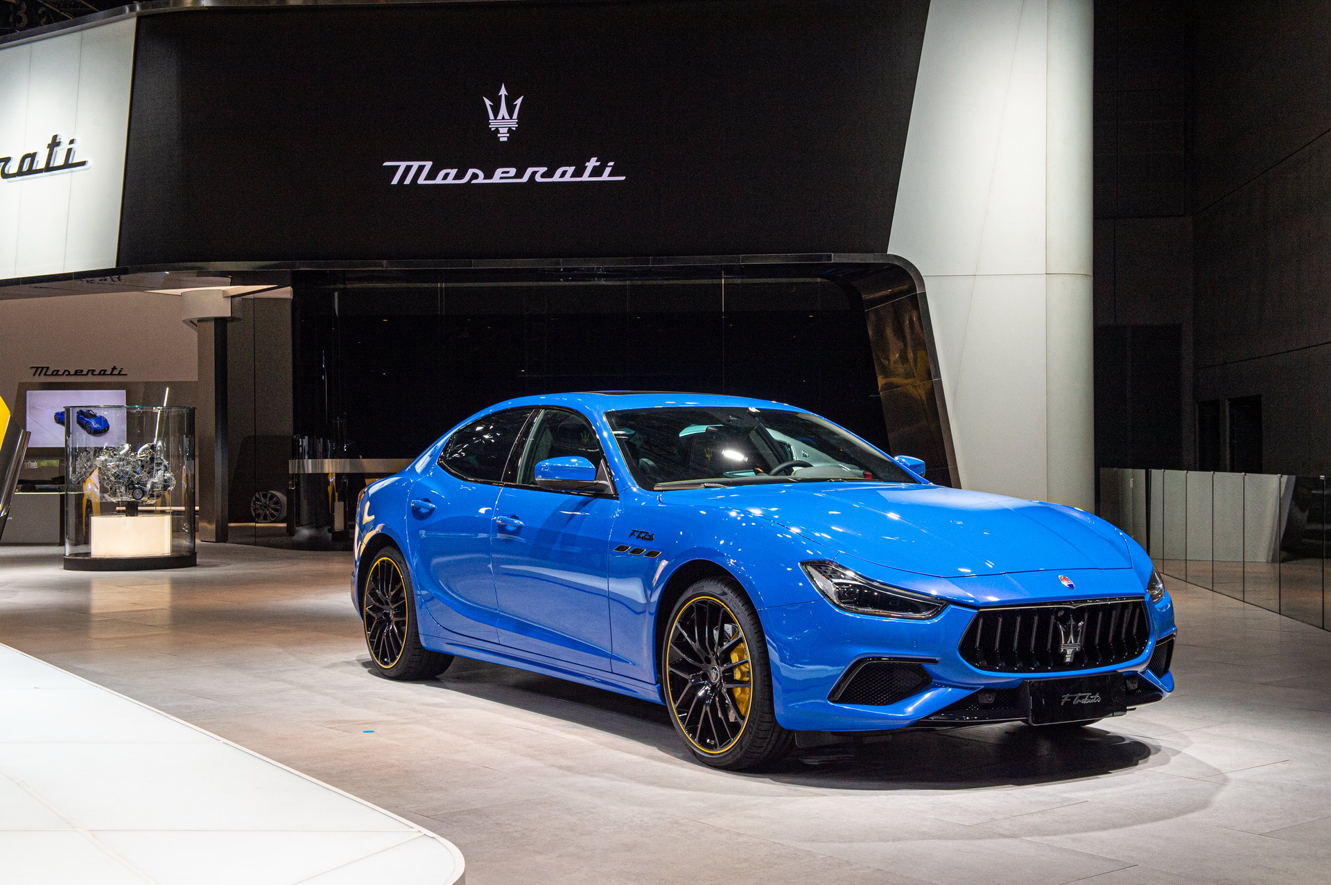 Chic Ghibli F Tributo Edition Joins The Maserati Pack In Shanghai