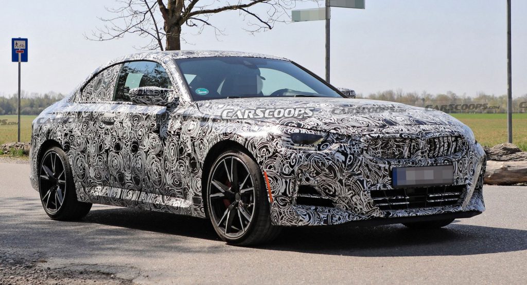 2022 BMW 2-Series Loses Camouflage, Shows More Of Its Face