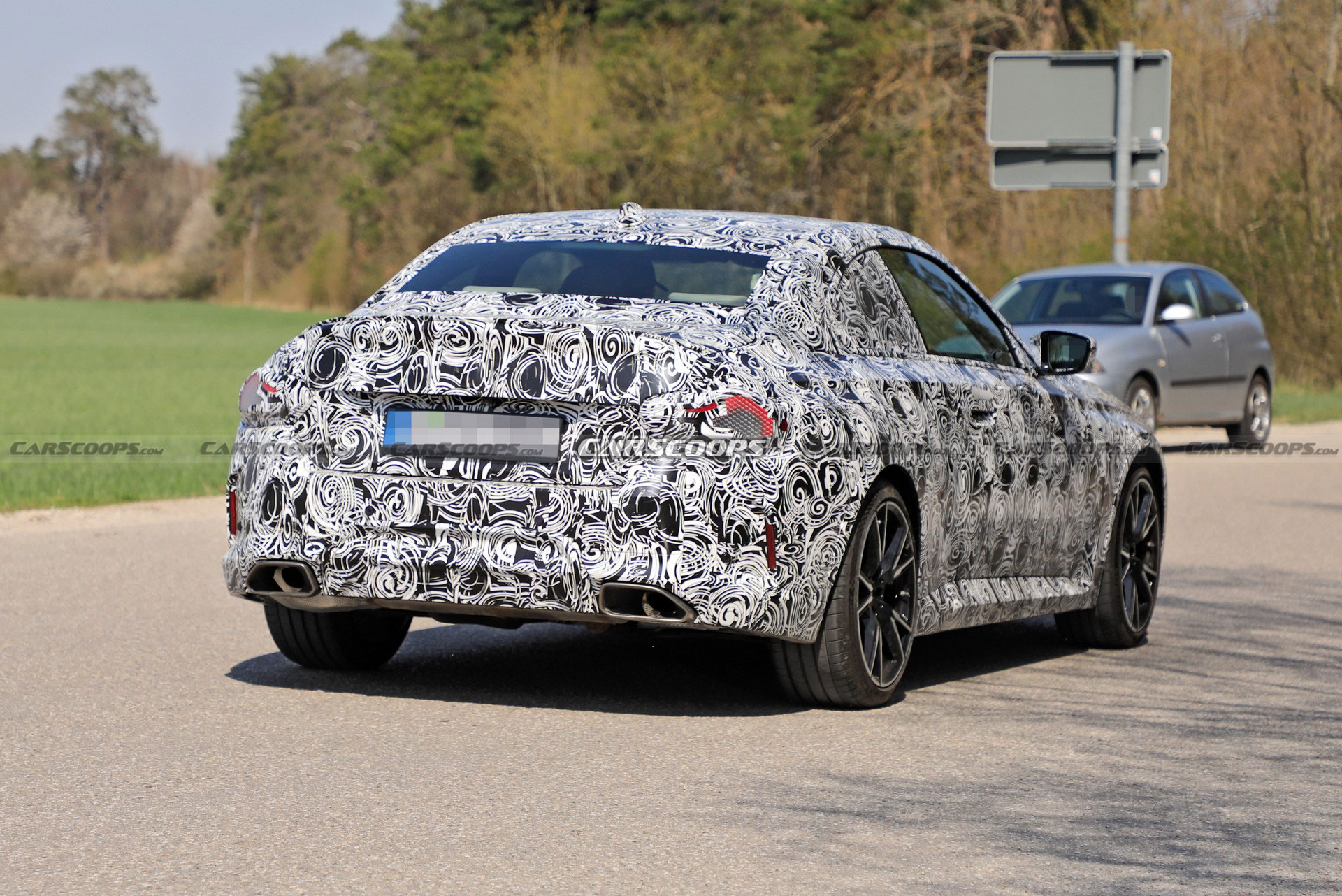 2022 BMW 2-Series Loses Camouflage, Shows More Of Its Face