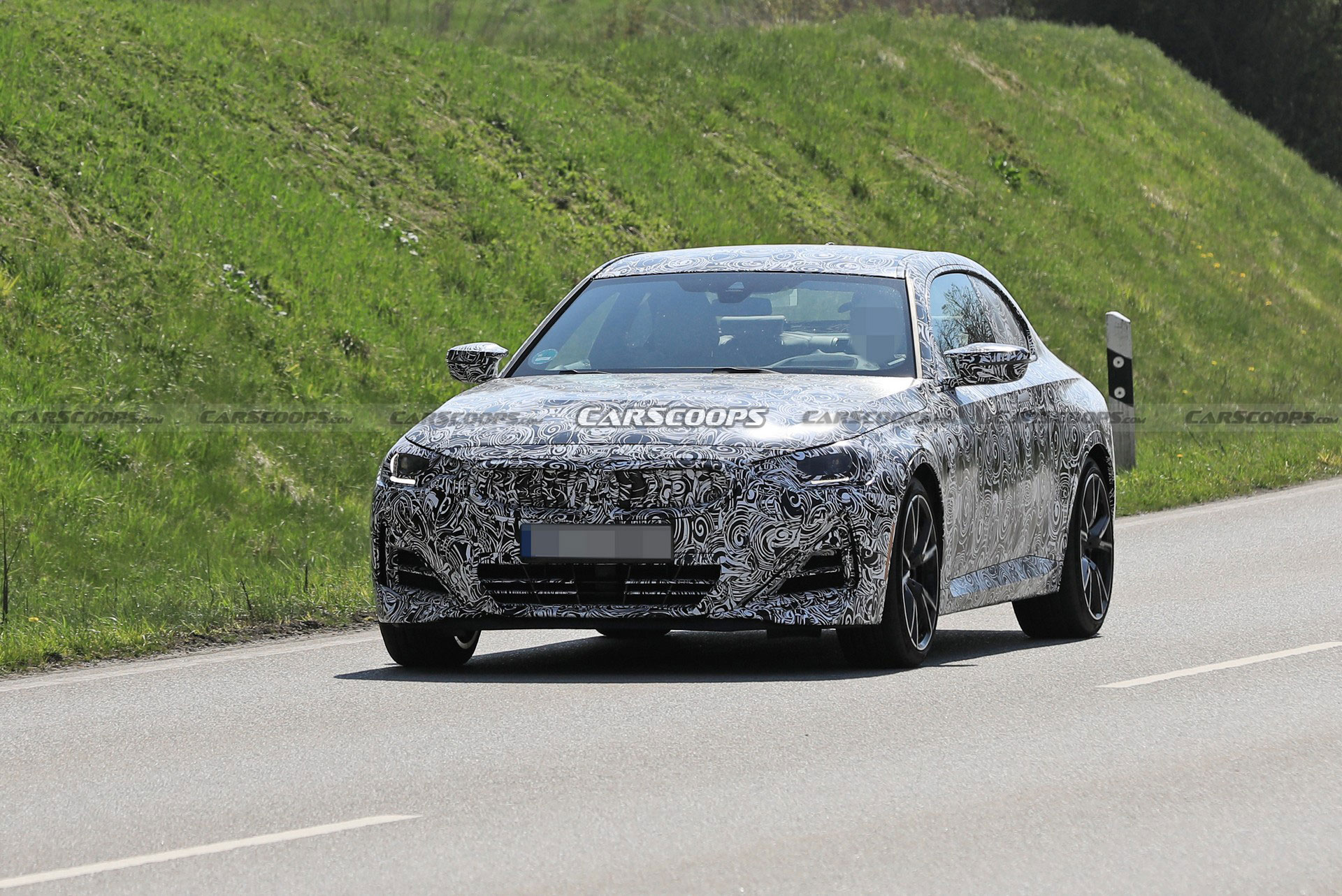 2022 BMW 2-Series Loses Camouflage, Shows More Of Its Face