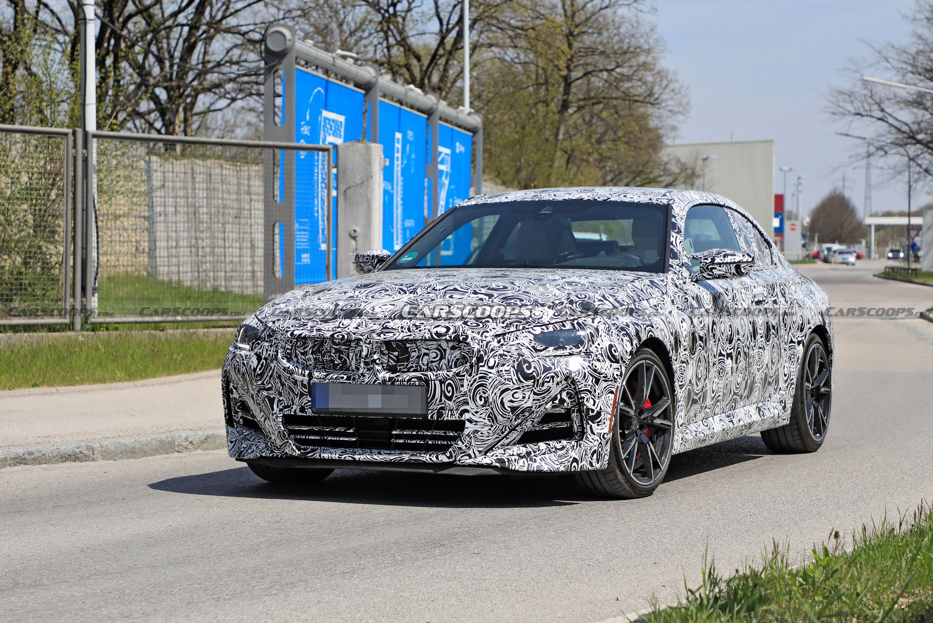 2022 BMW 2-Series Loses Camouflage, Shows More Of Its Face